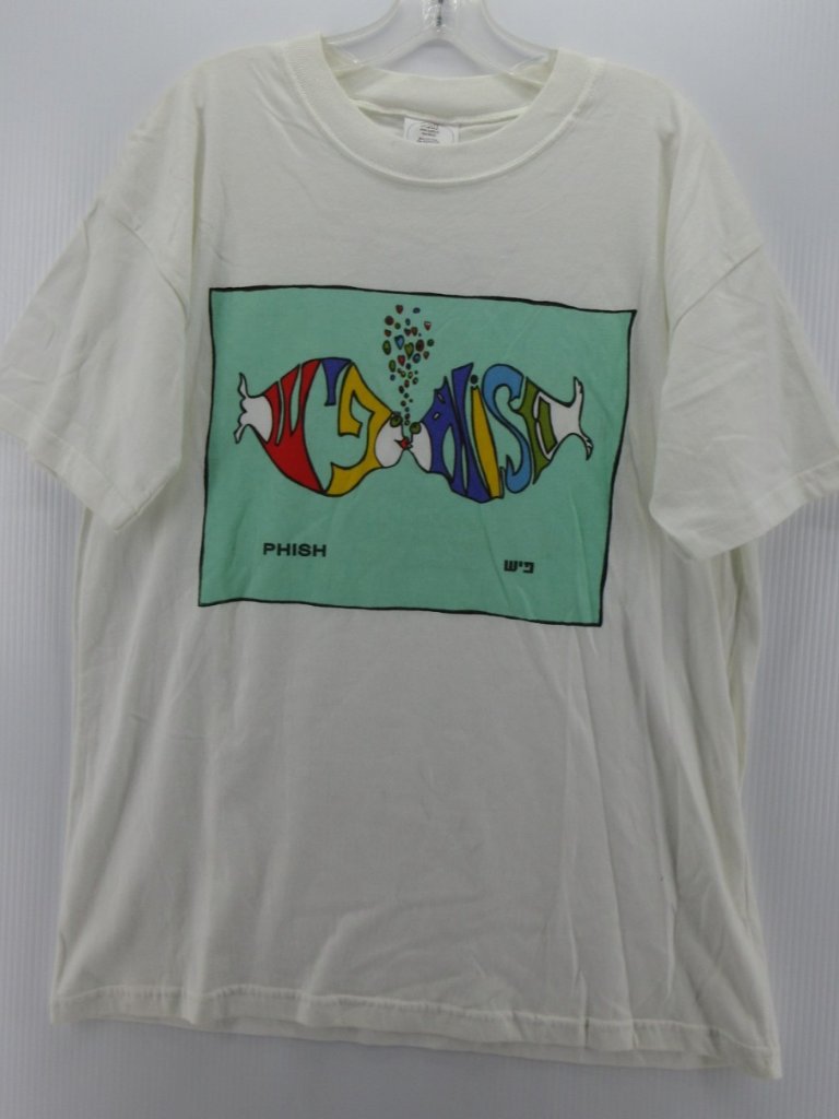 Vintage Phish Shirt Xl 90s Double Sided Hebrew Band 90s Single Stitch*